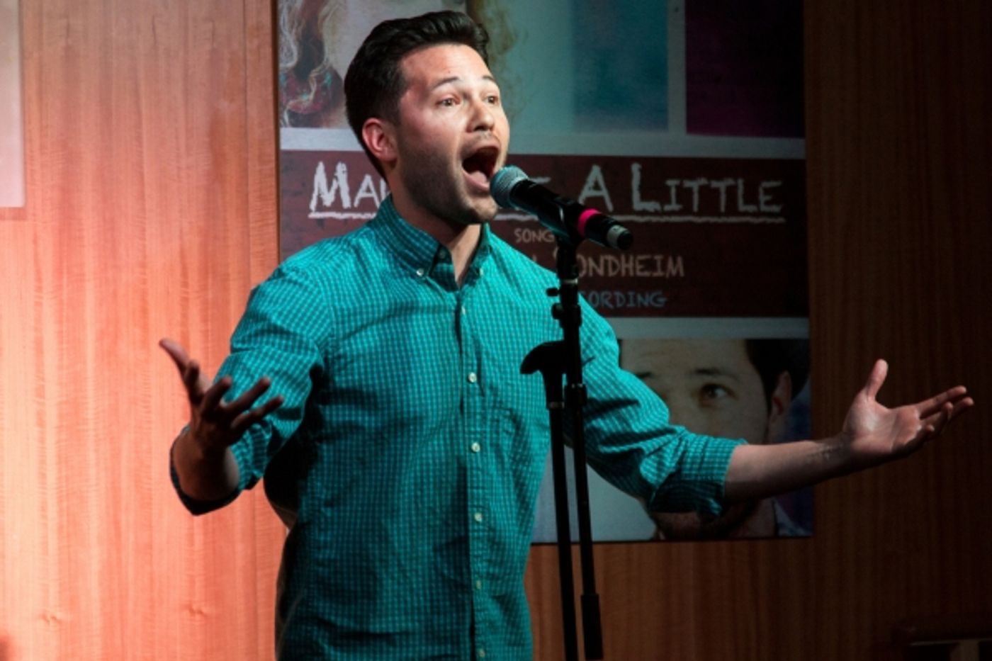 Photo Coverage: Lauren Molina and Jason Tam Preview MARRY ME A LITTLE Album at Barnes & Noble  Image