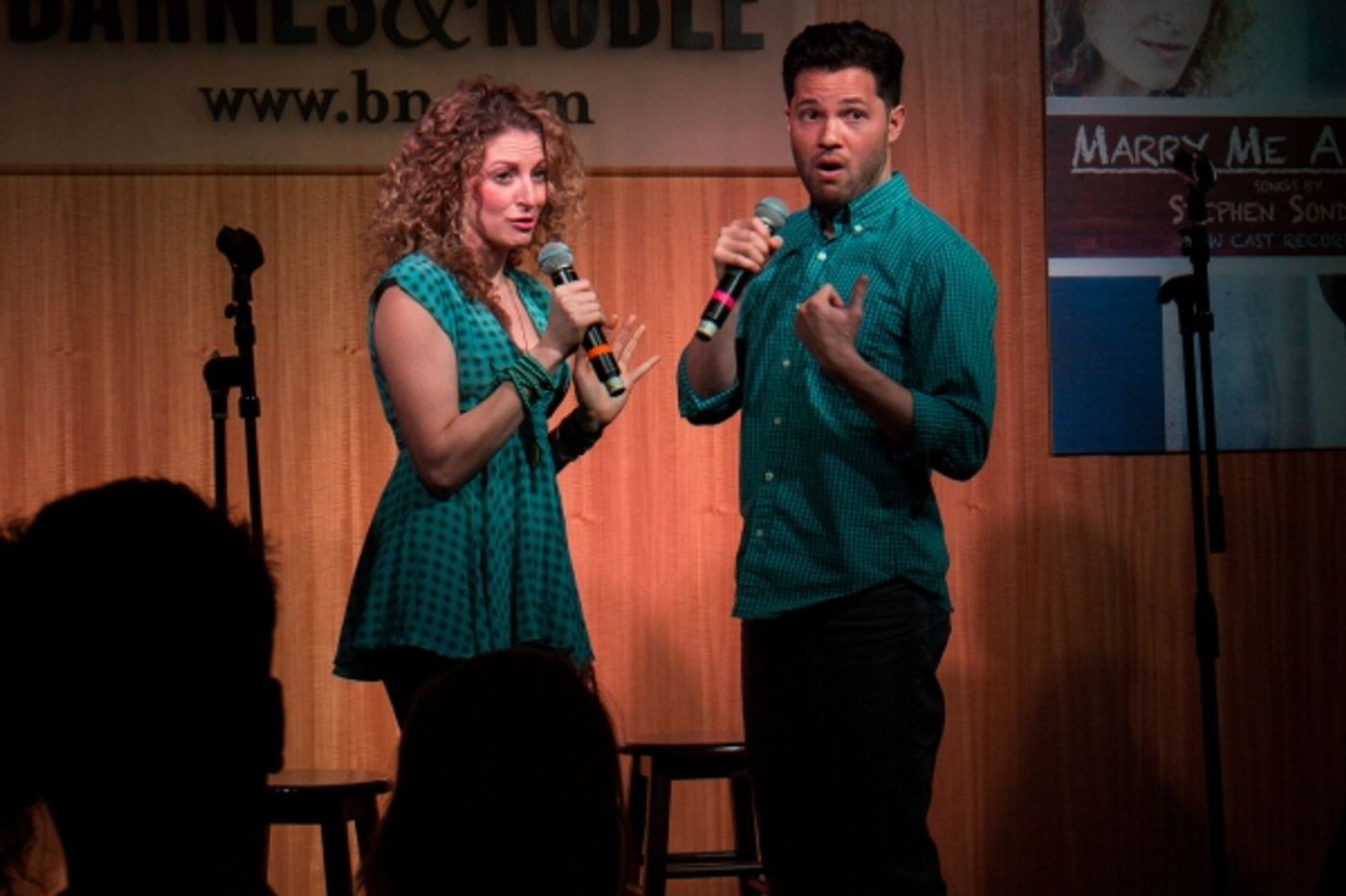 Photo Coverage: Lauren Molina and Jason Tam Preview MARRY ME A LITTLE Album at Barnes & Noble  Image