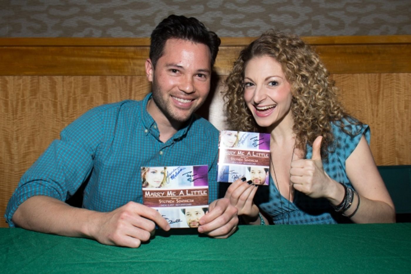 Photo Coverage: Lauren Molina and Jason Tam Preview MARRY ME A LITTLE Album at Barnes & Noble  Image
