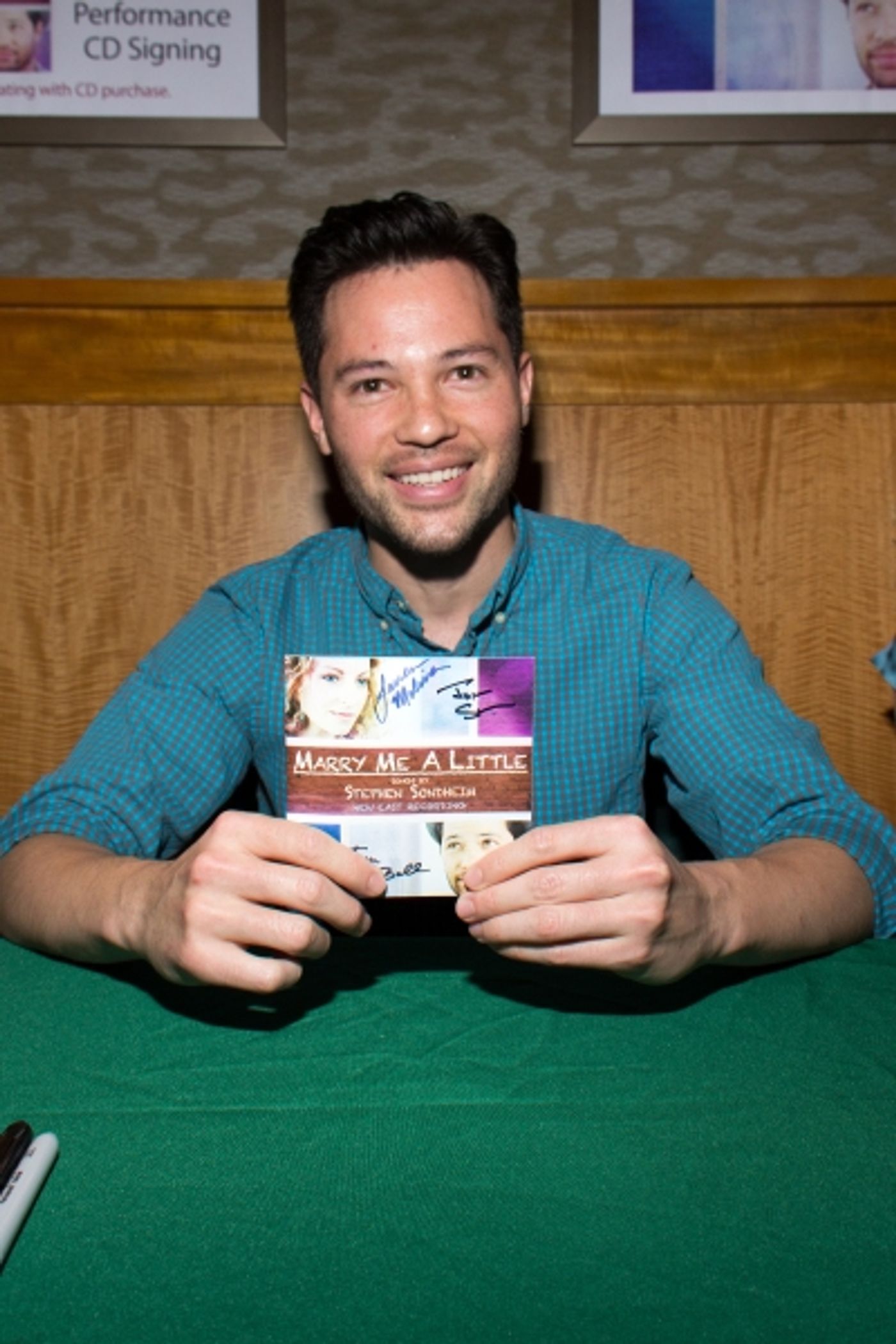 Photo Coverage: Lauren Molina and Jason Tam Preview MARRY ME A LITTLE Album at Barnes & Noble  Image