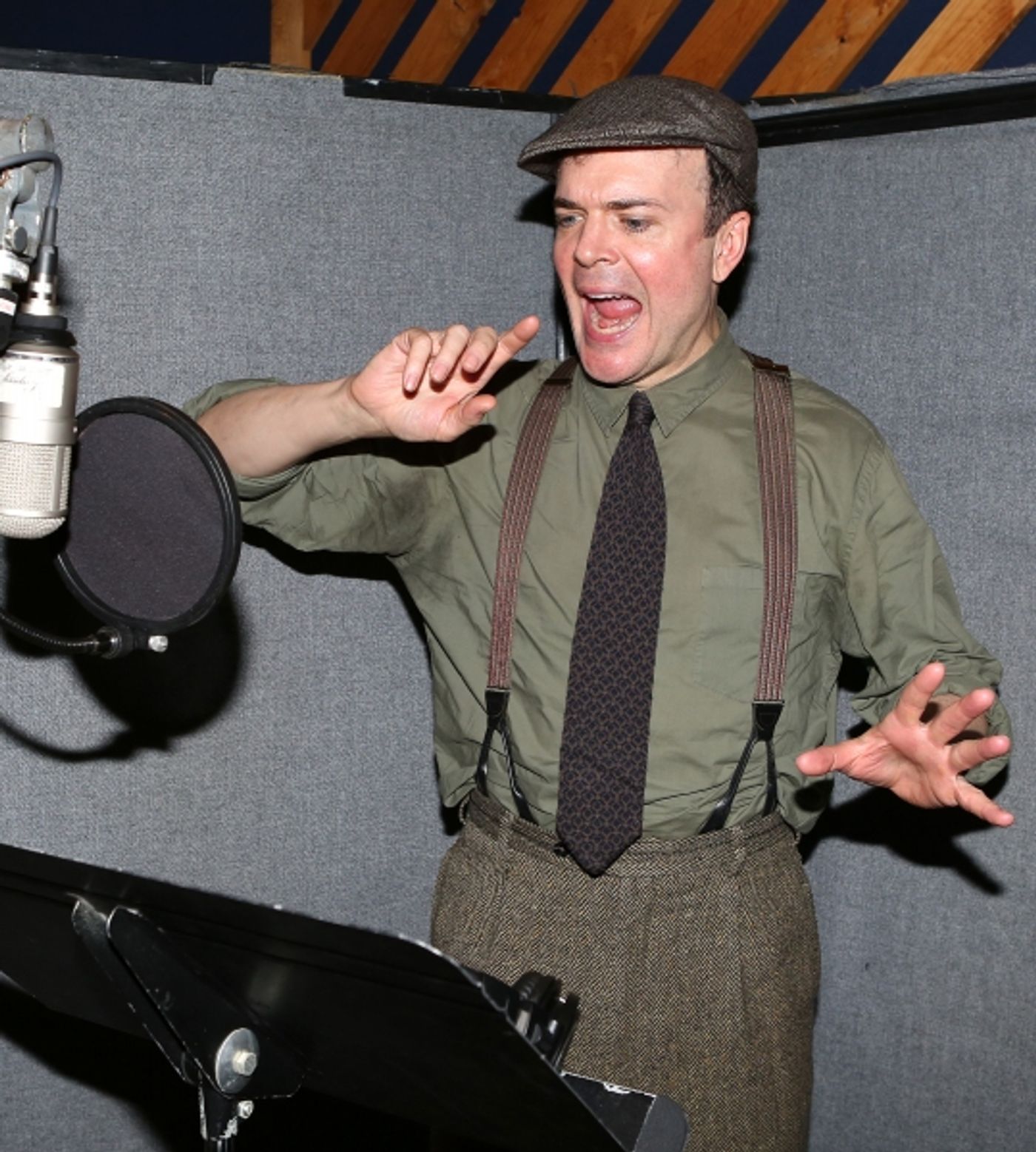 Photo Coverage: In the Recording Studio with Jefferson Mays, Bryce Pinkham and the Cast of A GENTLEMAN'S GUIDE TO LOVE AND MURDER  Image