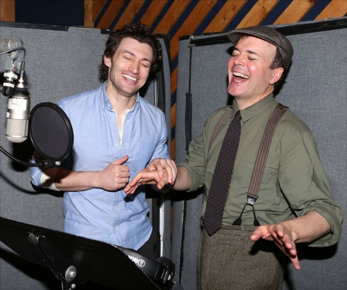 Photo Coverage: In the Recording Studio with Jefferson Mays, Bryce Pinkham and the Cast of A GENTLEMAN'S GUIDE TO LOVE AND MURDER  Image
