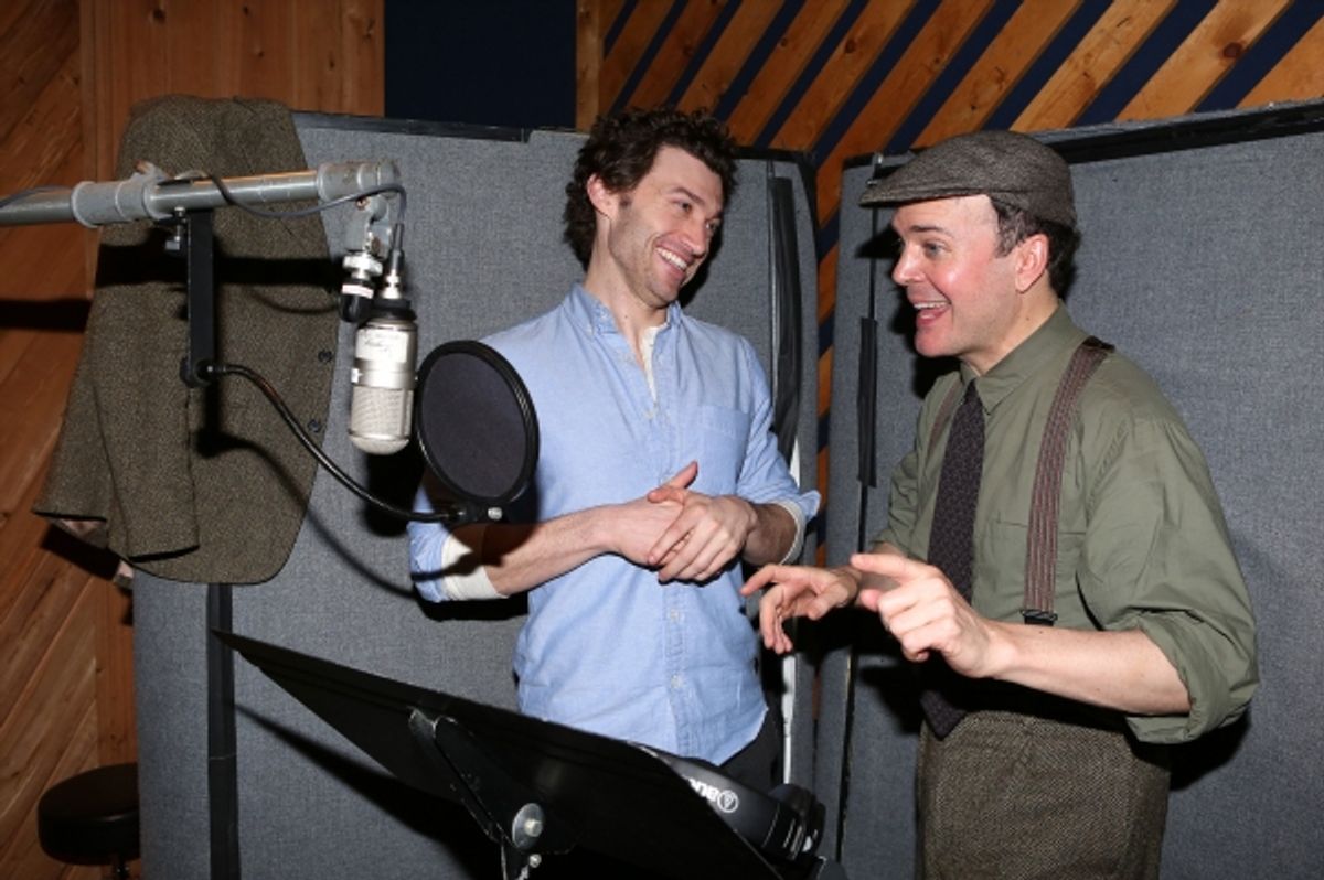 Bryce Pinkham and Jefferson Mays at 