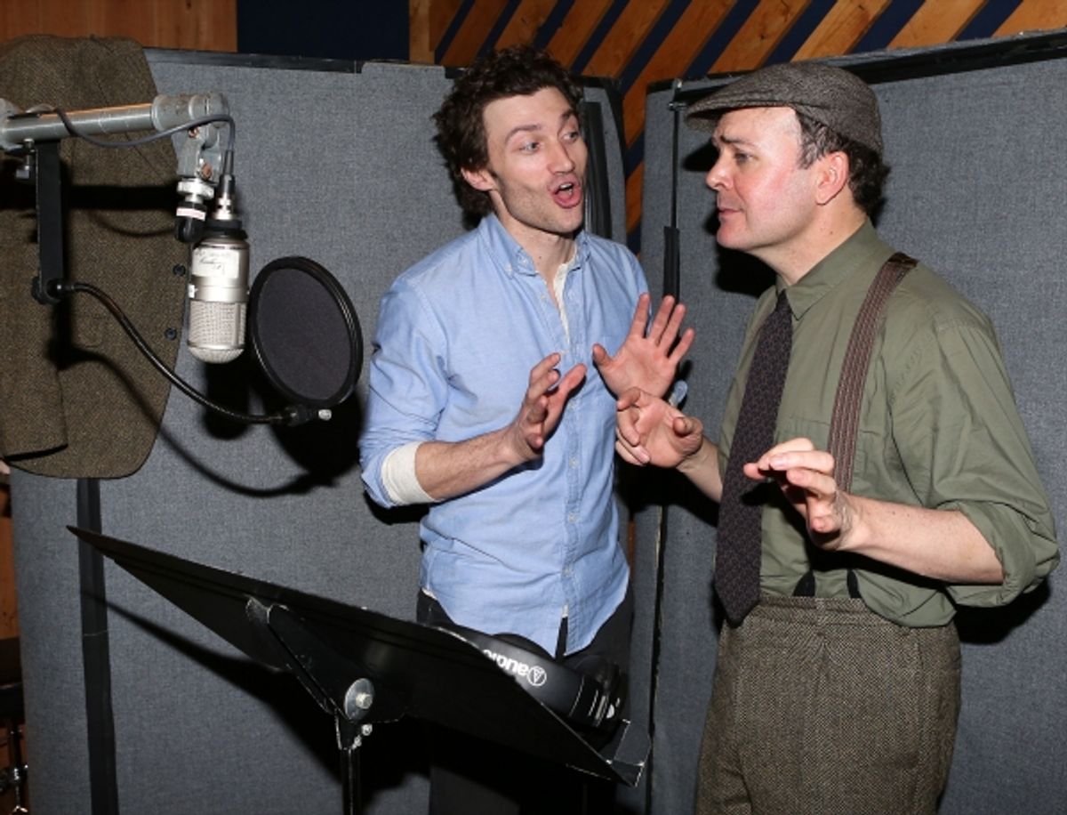 Bryce Pinkham and Jefferson Mays at 