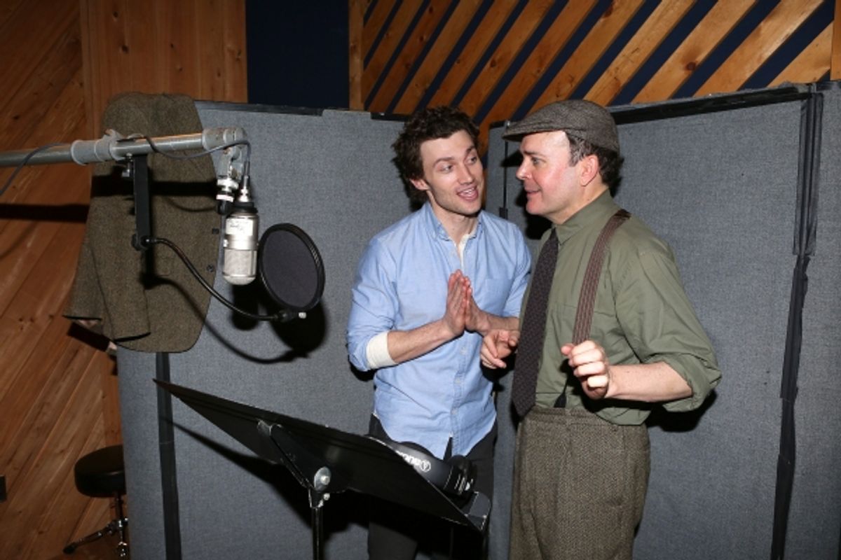 Bryce Pinkham and Jefferson Mays  at 
