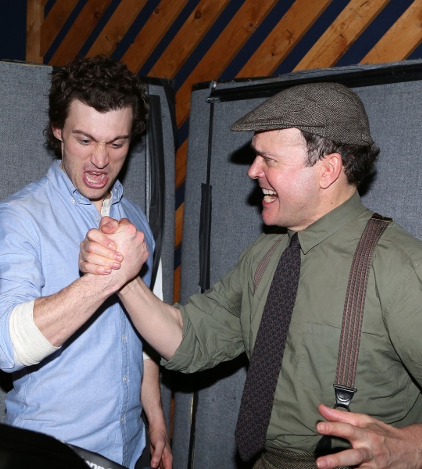 Photo Coverage: In the Recording Studio with Jefferson Mays, Bryce Pinkham and the Cast of A GENTLEMAN'S GUIDE TO LOVE AND MURDER  Image