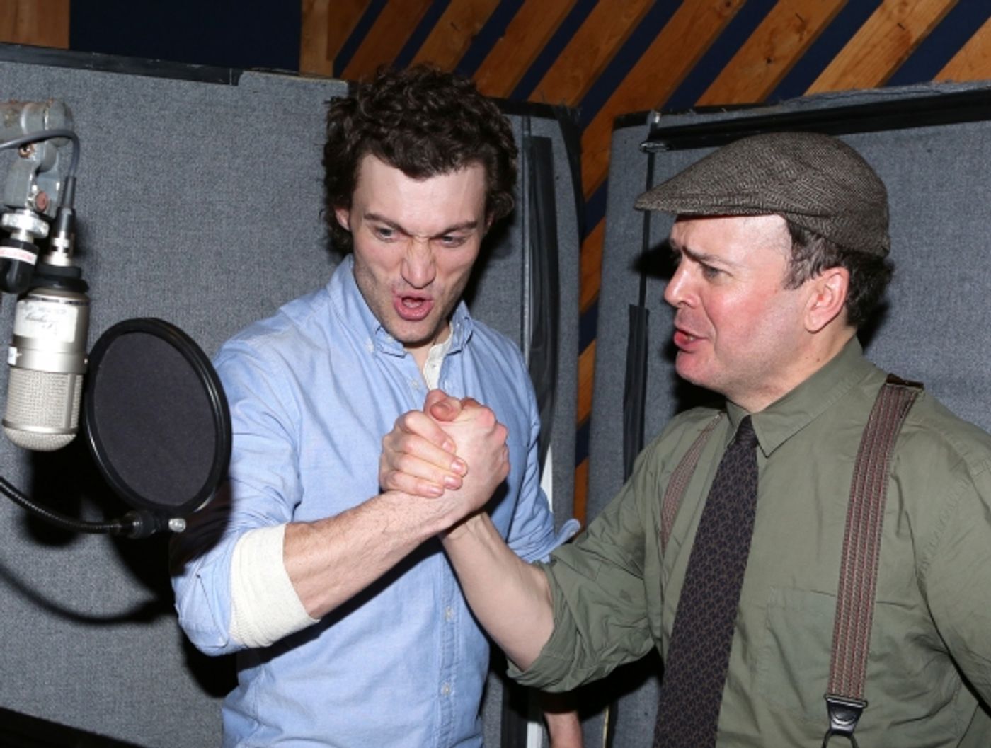 Photo Coverage: In the Recording Studio with Jefferson Mays, Bryce Pinkham and the Cast of A GENTLEMAN'S GUIDE TO LOVE AND MURDER  Image
