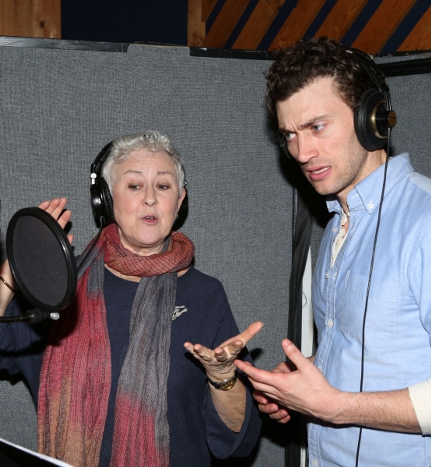 Photo Coverage: In the Recording Studio with Jefferson Mays, Bryce Pinkham and the Cast of A GENTLEMAN'S GUIDE TO LOVE AND MURDER  Image