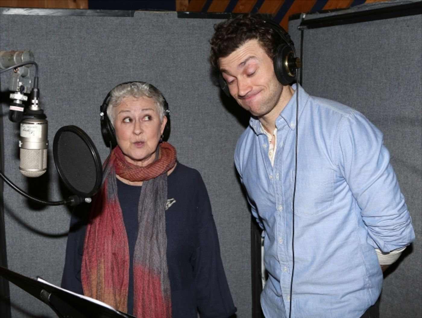 Photo Coverage: In the Recording Studio with Jefferson Mays, Bryce Pinkham and the Cast of A GENTLEMAN'S GUIDE TO LOVE AND MURDER  Image