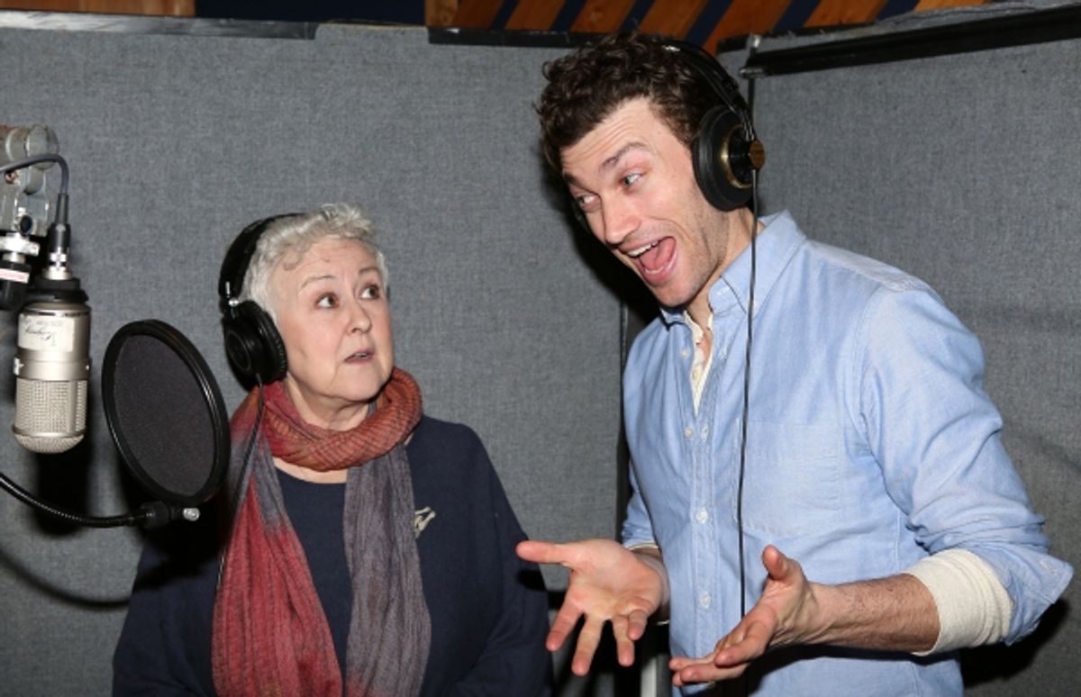 Jane Carr and Bryce Pinkham  at 