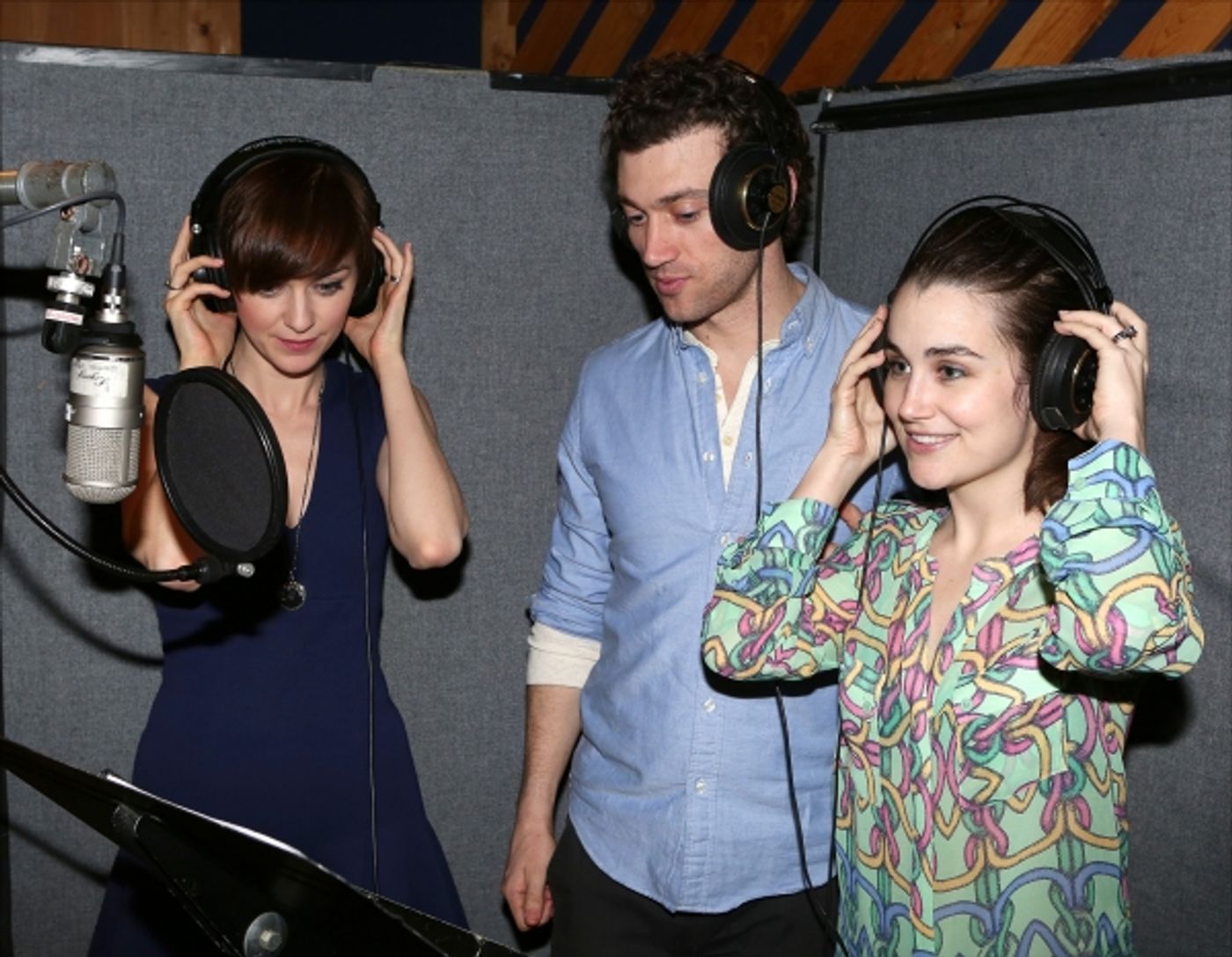 Photo Coverage: In the Recording Studio with Jefferson Mays, Bryce Pinkham and the Cast of A GENTLEMAN'S GUIDE TO LOVE AND MURDER  Image