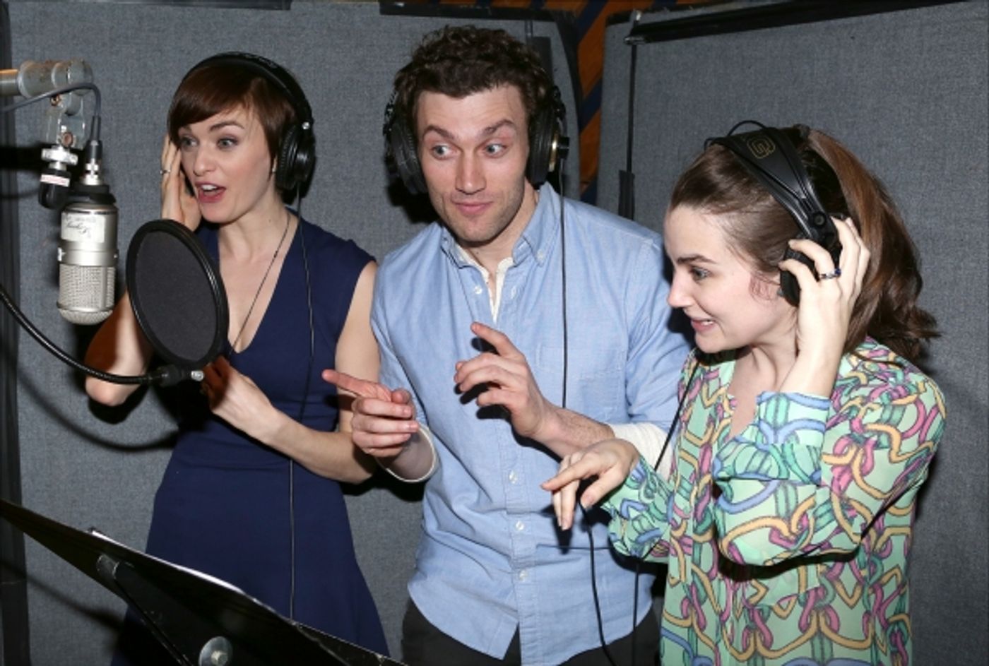 Photo Coverage: In the Recording Studio with Jefferson Mays, Bryce Pinkham and the Cast of A GENTLEMAN'S GUIDE TO LOVE AND MURDER  Image