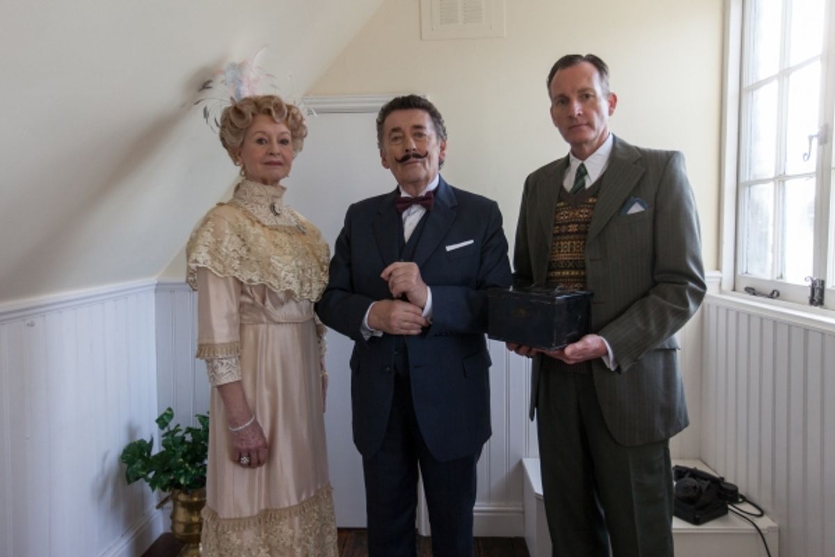 Liza Goddard, Robert Powell and Robin McCallum  at 