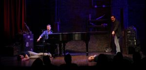 Brett Ryback, Adam Overett, Jeremiah Ginn and Jeff Blumenkrantz Photo