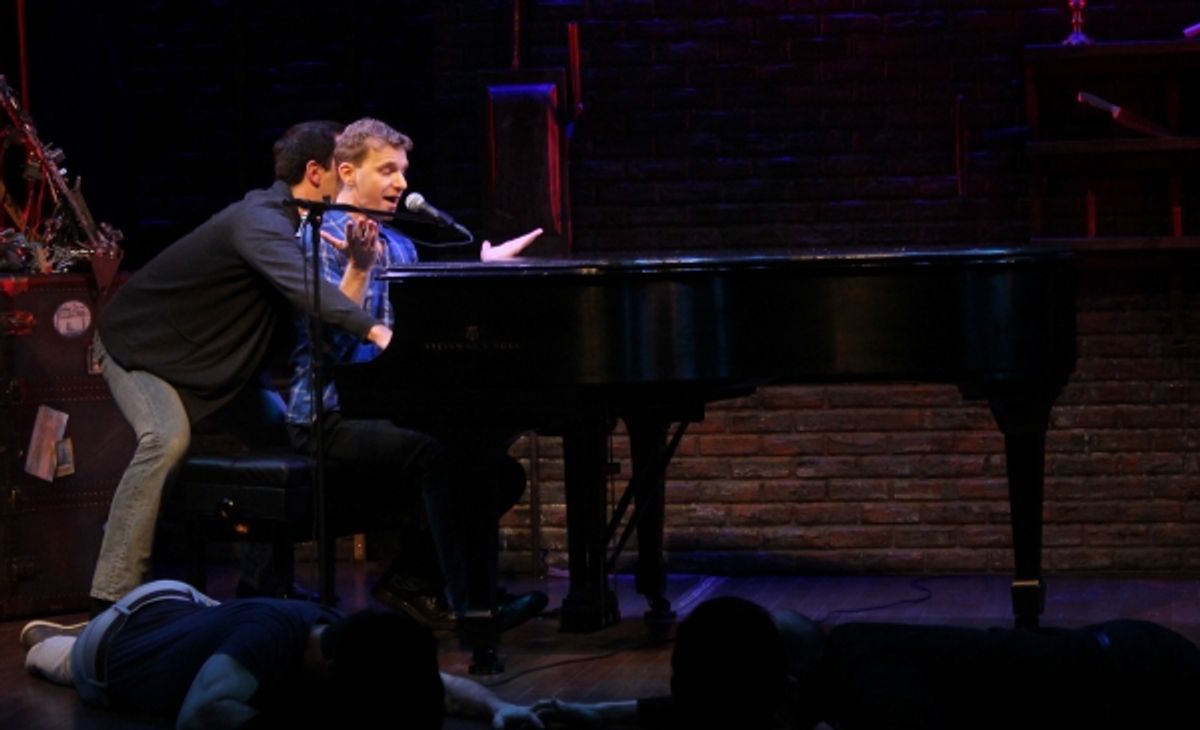 Adam Overett and Jeremiah Ginn at 