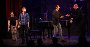 Brett Ryback, Adam Overett, Jeremiah Ginn and Jeff Blumenkrantz Photo