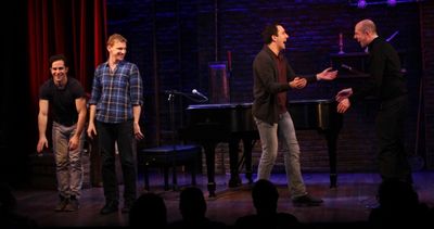 Brett Ryback, Adam Overett, Jeremiah Ginn and Jeff Blumenkrantz Photo