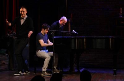 Joe Kinosian, Brett Ryback, and Jeff Blumenkrantz Photo