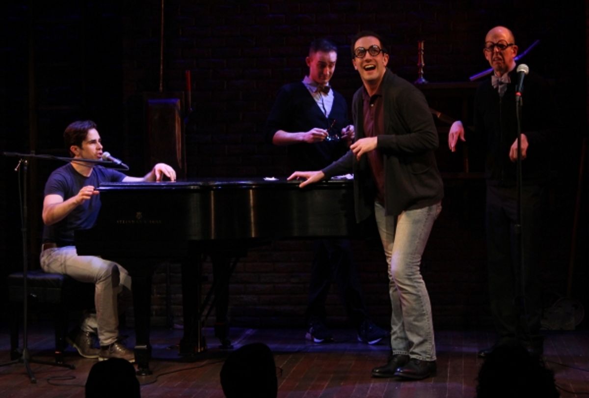 Brett Ryback, Joe Kinosian, Jeremiah Ginn and Jeff Blumenkrantz at 