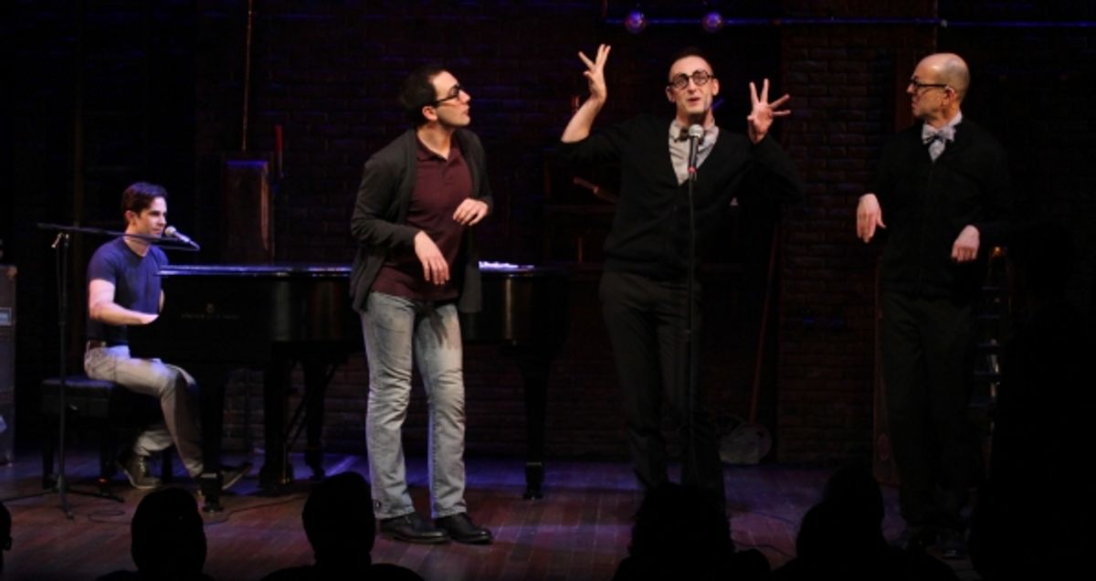 Brett Ryback, Jeremiah Ginn, Joe Kinosian, and Jeff Blumenkrantz at 