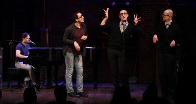 Brett Ryback, Jeremiah Ginn, Joe Kinosian, and Jeff Blumenkrantz Photo