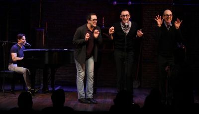 Brett Ryback, Jeremiah Ginn, Joe Kinosian, and Jeff Blumenkrantz Photo