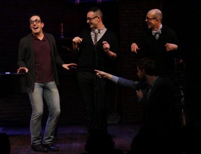 Jeremiah Ginn, Joe Kinosian, Jeff Blumenkrantz and Kellen Blair Photo