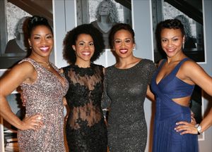 Rashidra Scott, Alysha Deslorieux, Ashley Blanchet, and Carly Hughes  Photo