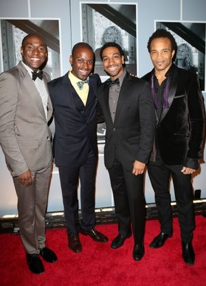 Douglas Lyons, Arbender J. Robinson, E. Clayton Cornelious, and James Harkness Photo