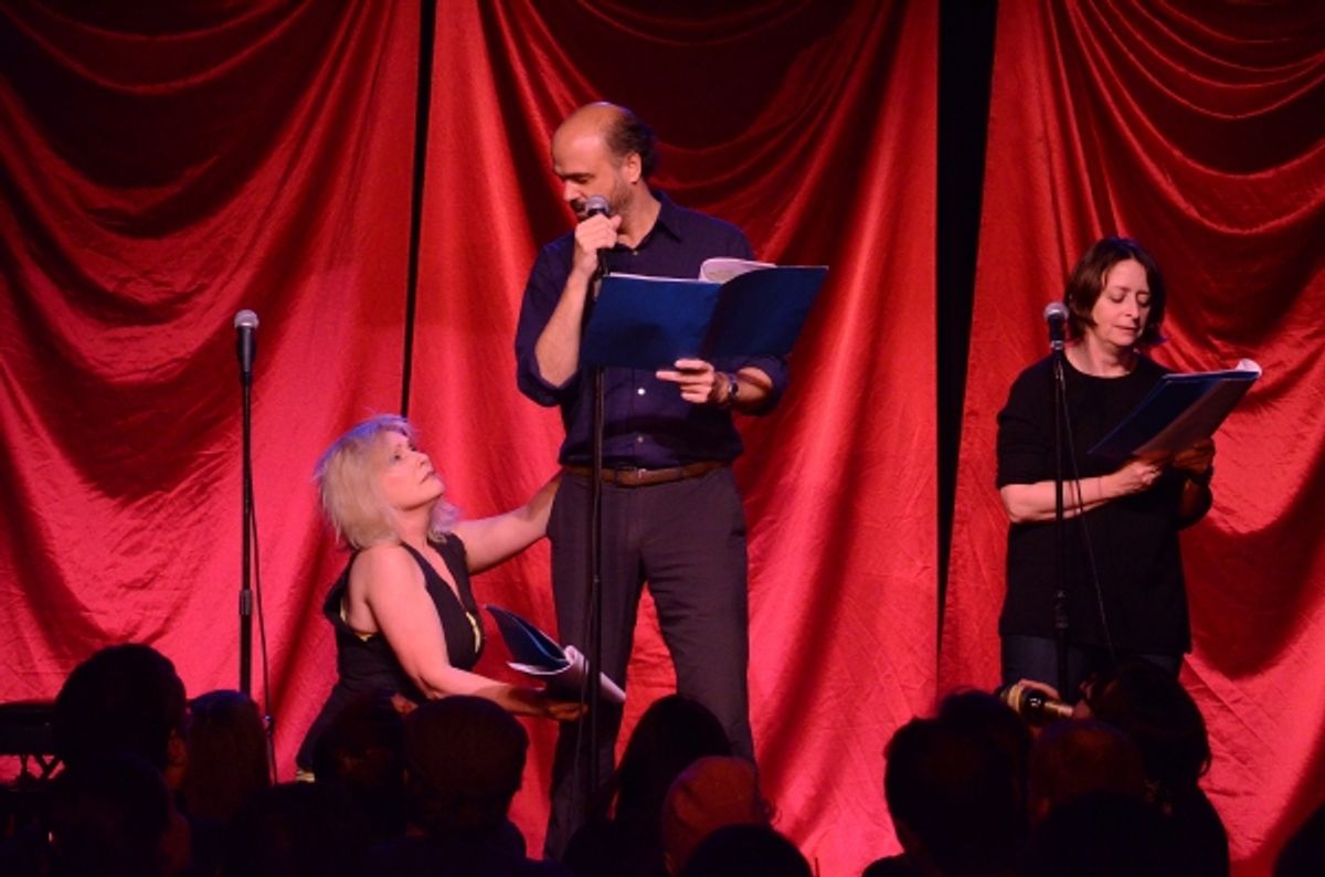 Debbie Harry, Scott Adsit, Rachel Dratch at 