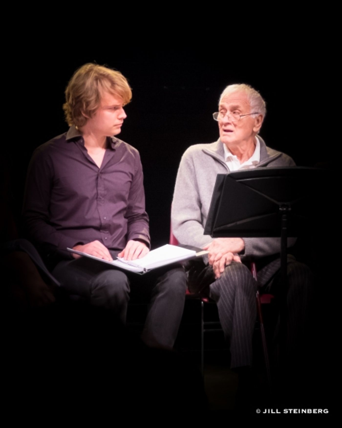 Photo Flash: Wild Root's GLORIA Staged Reading with Dick Latessa, Zach Grenier & Genevieve Angelson  Image