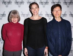 Polly Pen (composer), Carolyn Cantor (director) and Victor Lodato (book writer/lyricist) @ BroadwayWorld Polly Pen (composer), Carolyn Cantor (director) and Victor Lodato (book writer/lyrici Photo