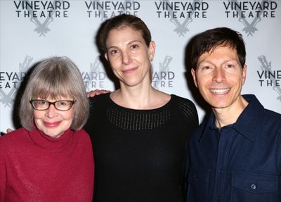 Polly Pen (composer), Carolyn Cantor (director) and Victor Lodato (book writer/lyrici Photo