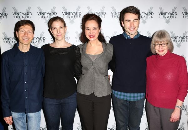 Victor Lodato (book writer/lyricist ), Carolyn Cantor (director ), Alexandra Silber,  Photo