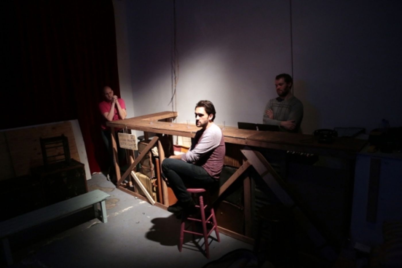Photo Flash: First Look at MTF's THE DISAPPEARING MAN by Jahn Sood  Image