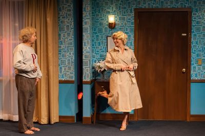 Richard McElvain (The Professor) and Stacy Fischer (The Actress) Photo