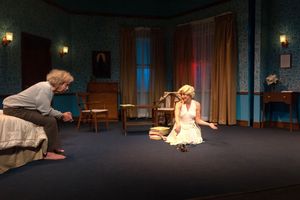 Richard McElvain (The Professor) and Stacy Fischer (The Actress) @ BroadwayWorld Richard McElvain (The Professor) and Stacy Fischer (The Actress) Photo