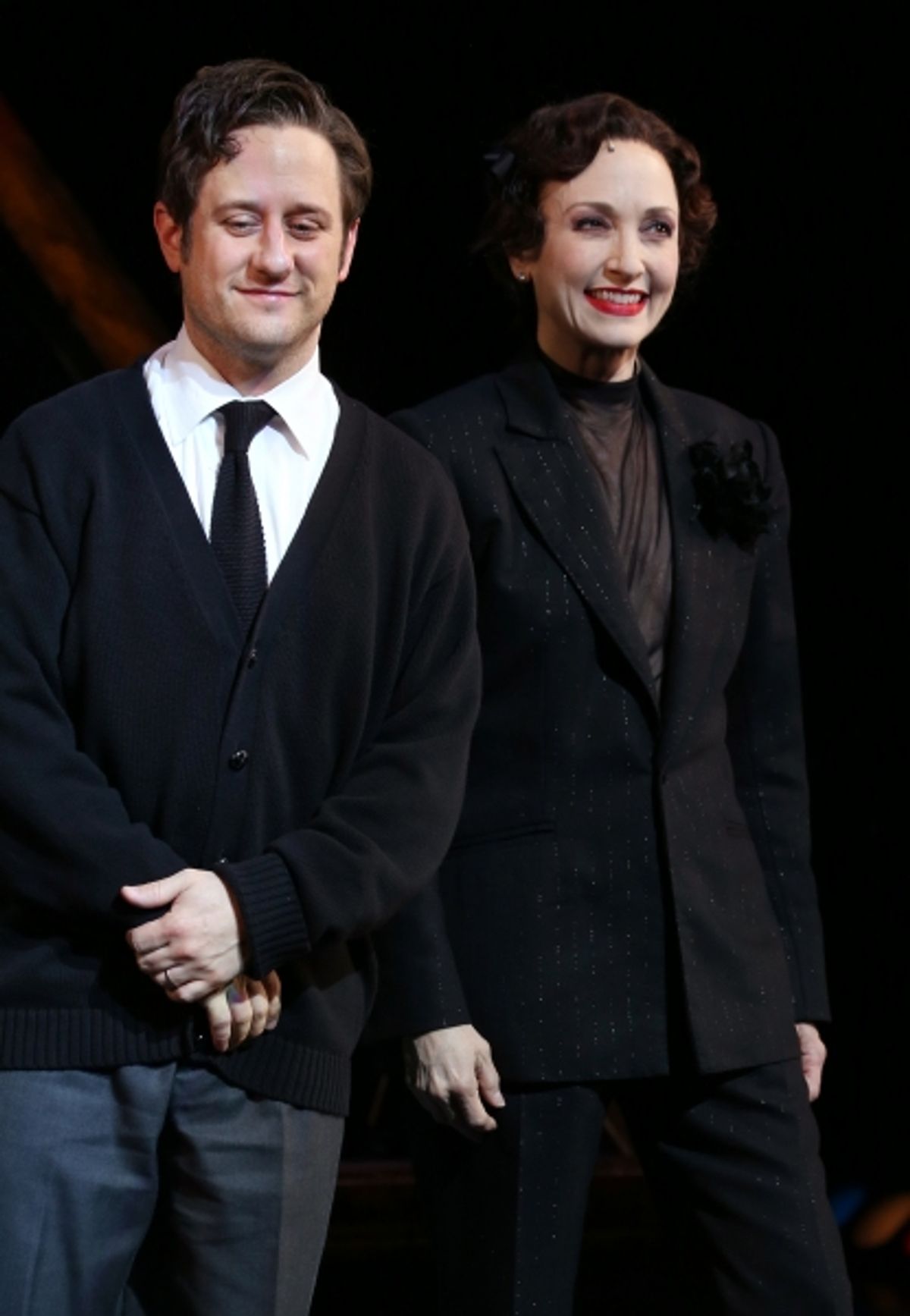 Christopher Fitzgerald and Bebe Neuwirth at 