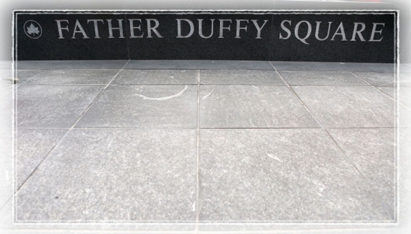 Photo Coverage: Sneak Peak of Duffy Square's Broadway Theatre Sidewalk Map! Photo Coverage: Sneak Peak of Duffy Square's Broadway Theatre Sidewalk Map! Image