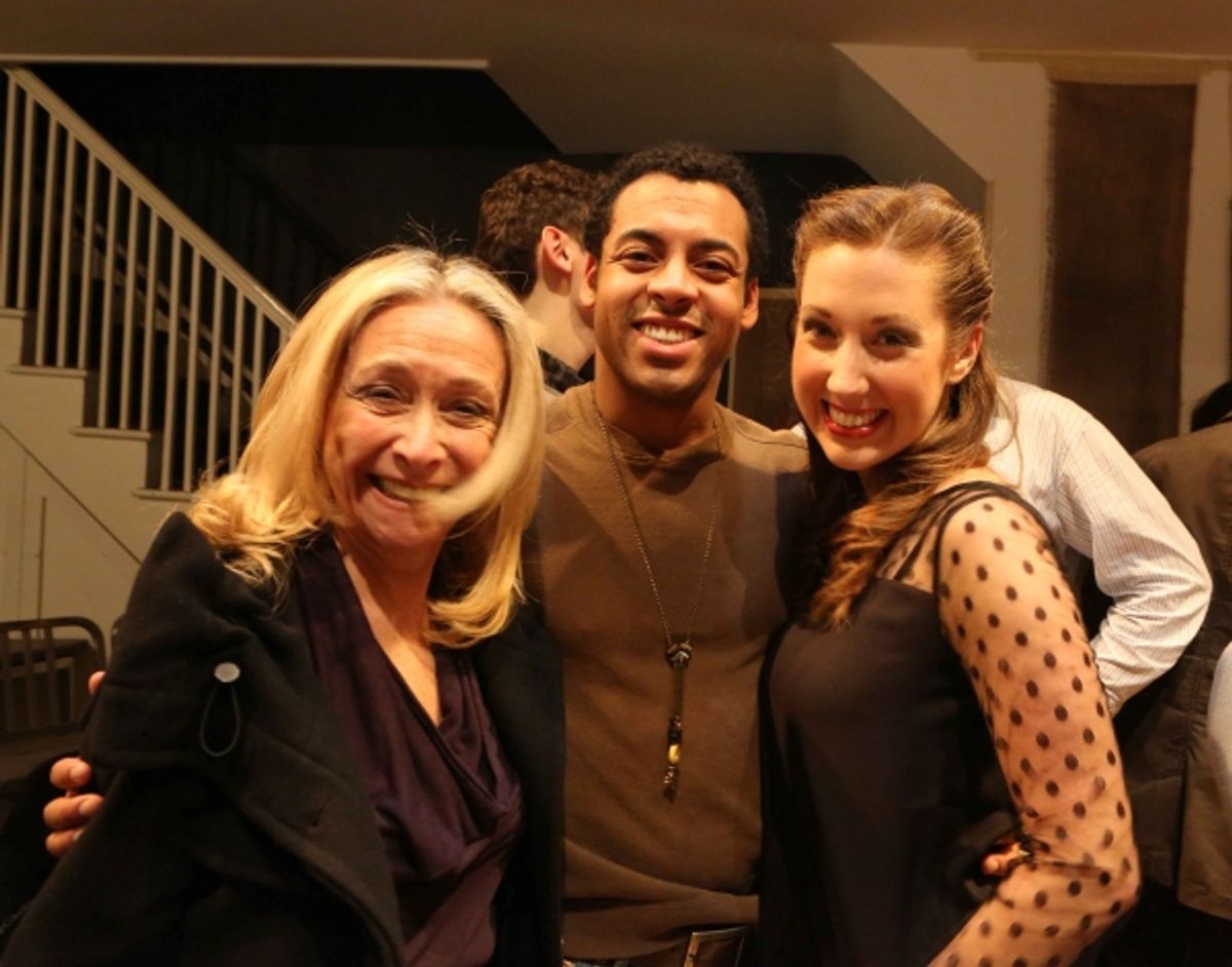 Eda Sorokoff , Stephane Duret, Jennifer Lorae at 