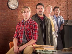 Dick Baker, Eric Davis, Larry Alexander and Jim Sorensen Photo