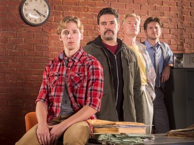 Dick Baker, Eric Davis, Larry Alexander and Jim Sorensen Photo