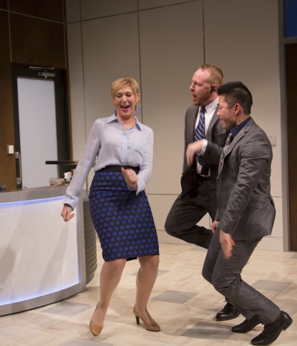 Cassie Beck, Darren Goldstein and Nelson Lee  Photo