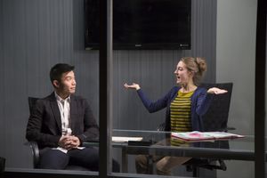 Nelson Lee and Clare Barron @ BroadwayWorld Nelson Lee and Clare Barron Photo