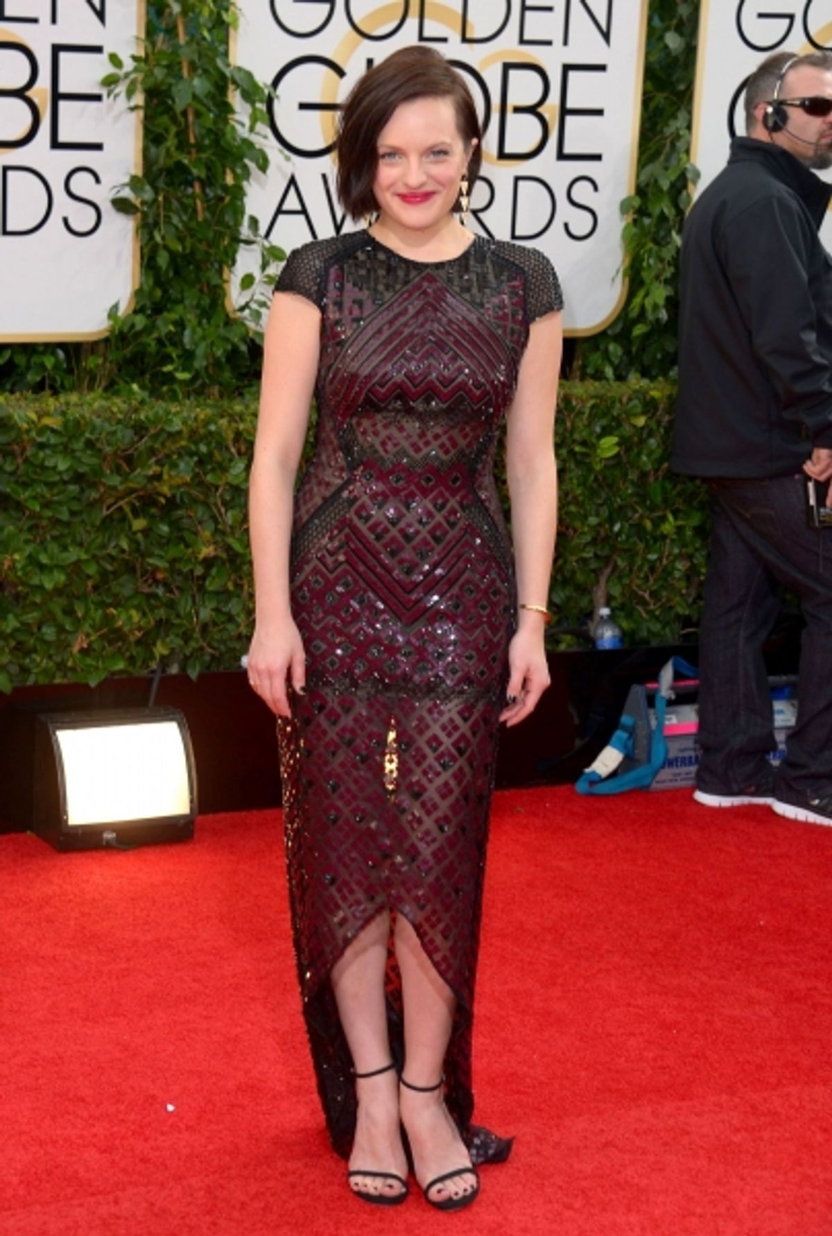 Elisabeth Moss at Fashion Photo of the Day 1/15/14 - Elisabeth Moss