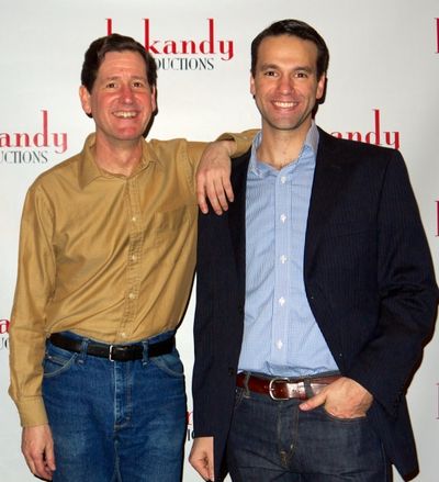 Brian Rooney (J.J. Hunsecker) with  David Schlumpf (Sidney Falco) Photo