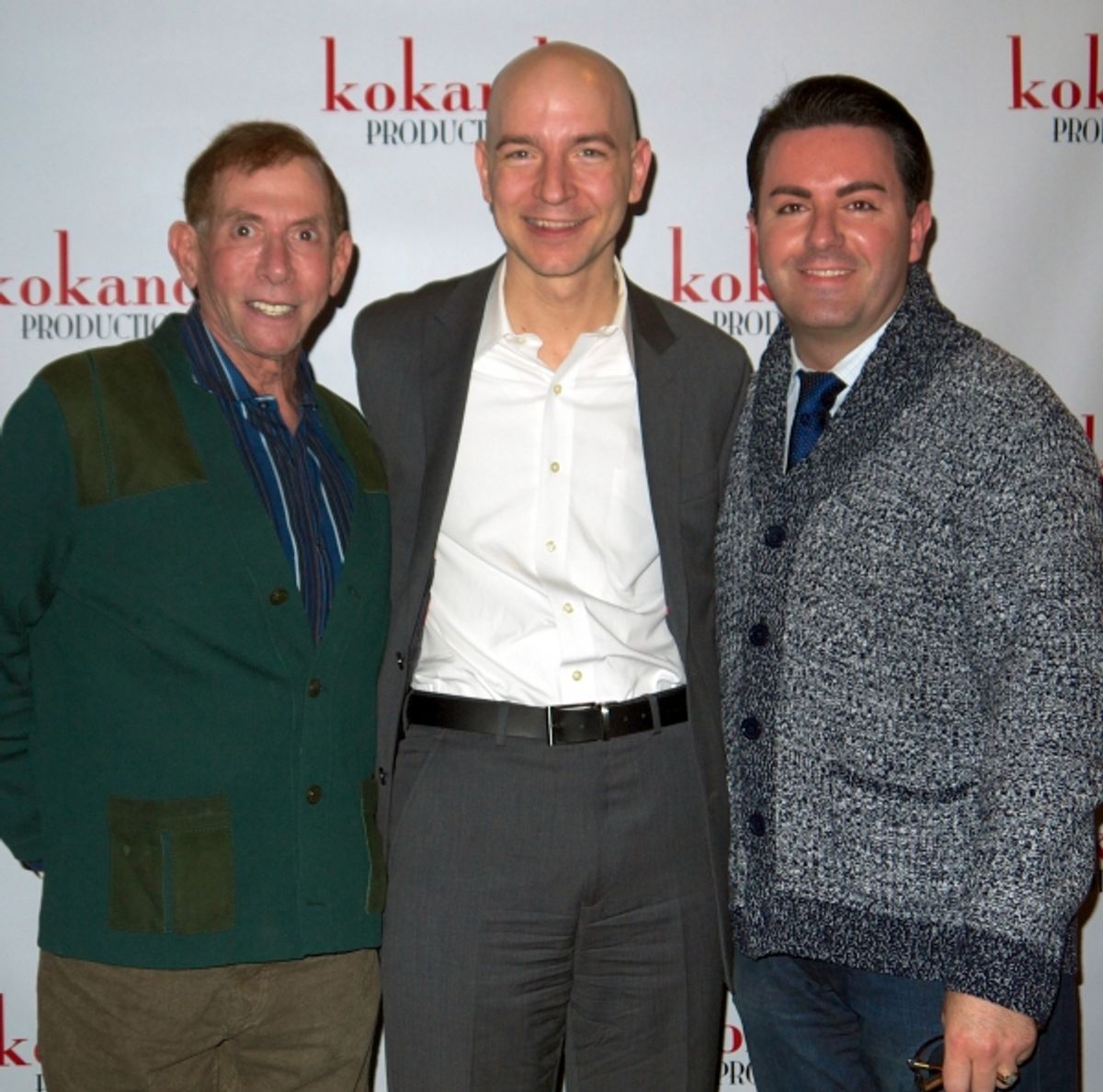 Robert Eisenberg with Executive Producer Scot Kokandy and Associate Producer Cole Stoleman at 