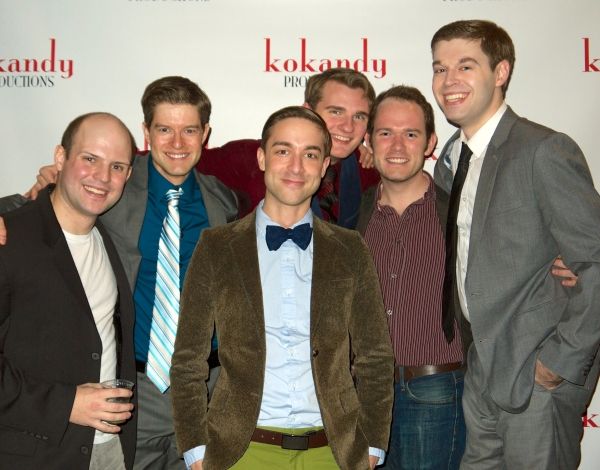 The gentlemen of the SWEET SMELL OF SUCCESS ensemble, (L to R) Brennan Roach, Shaun B Photo