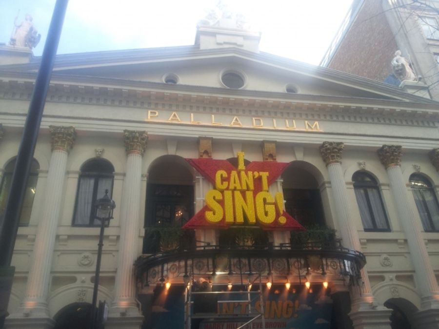 Photo Coverage: I CAN'T SING!: THE X FACTOR MUSICAL Marquee! Image