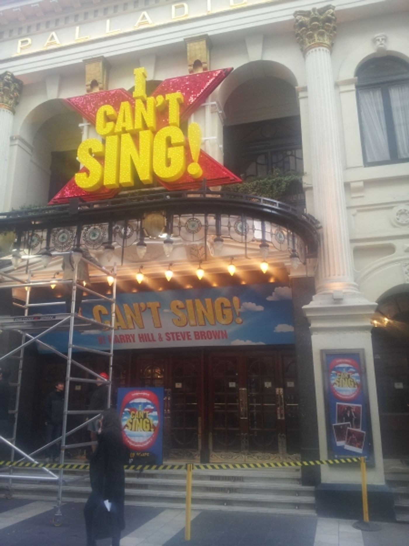Photo Coverage: I CAN'T SING!: THE X FACTOR MUSICAL Marquee! Photo Coverage: I CAN'T SING!: THE X FACTOR MUSICAL Marquee! Image